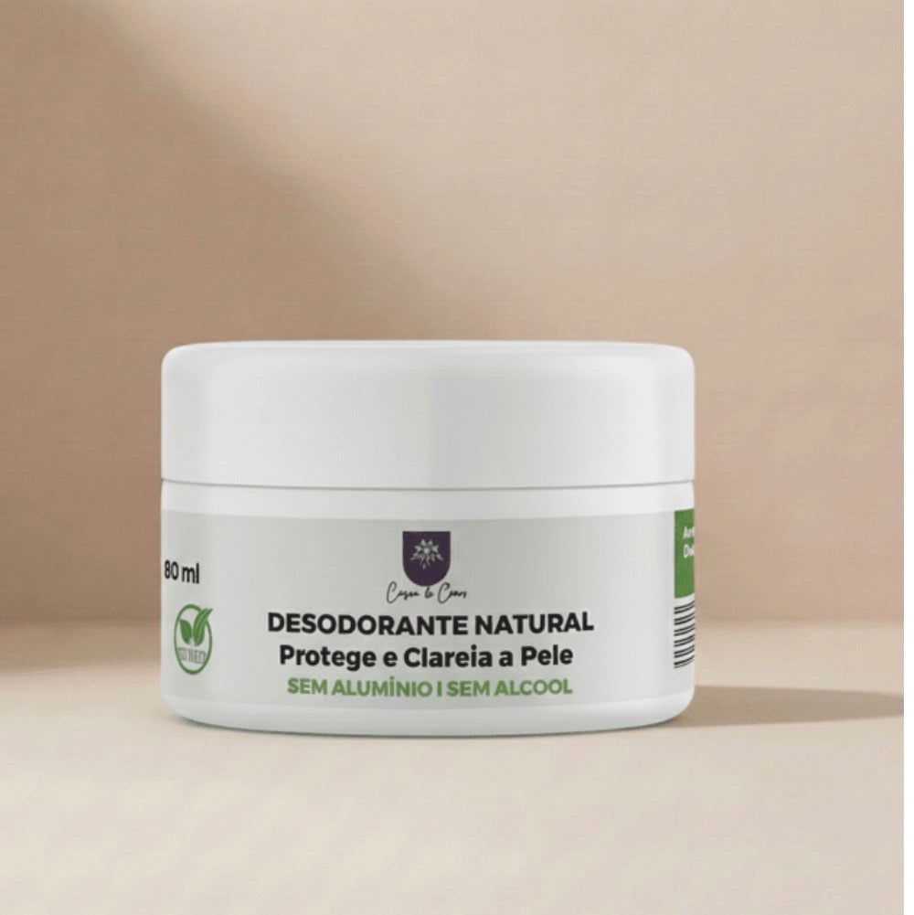 Desodorante Natural Clareador 70ml