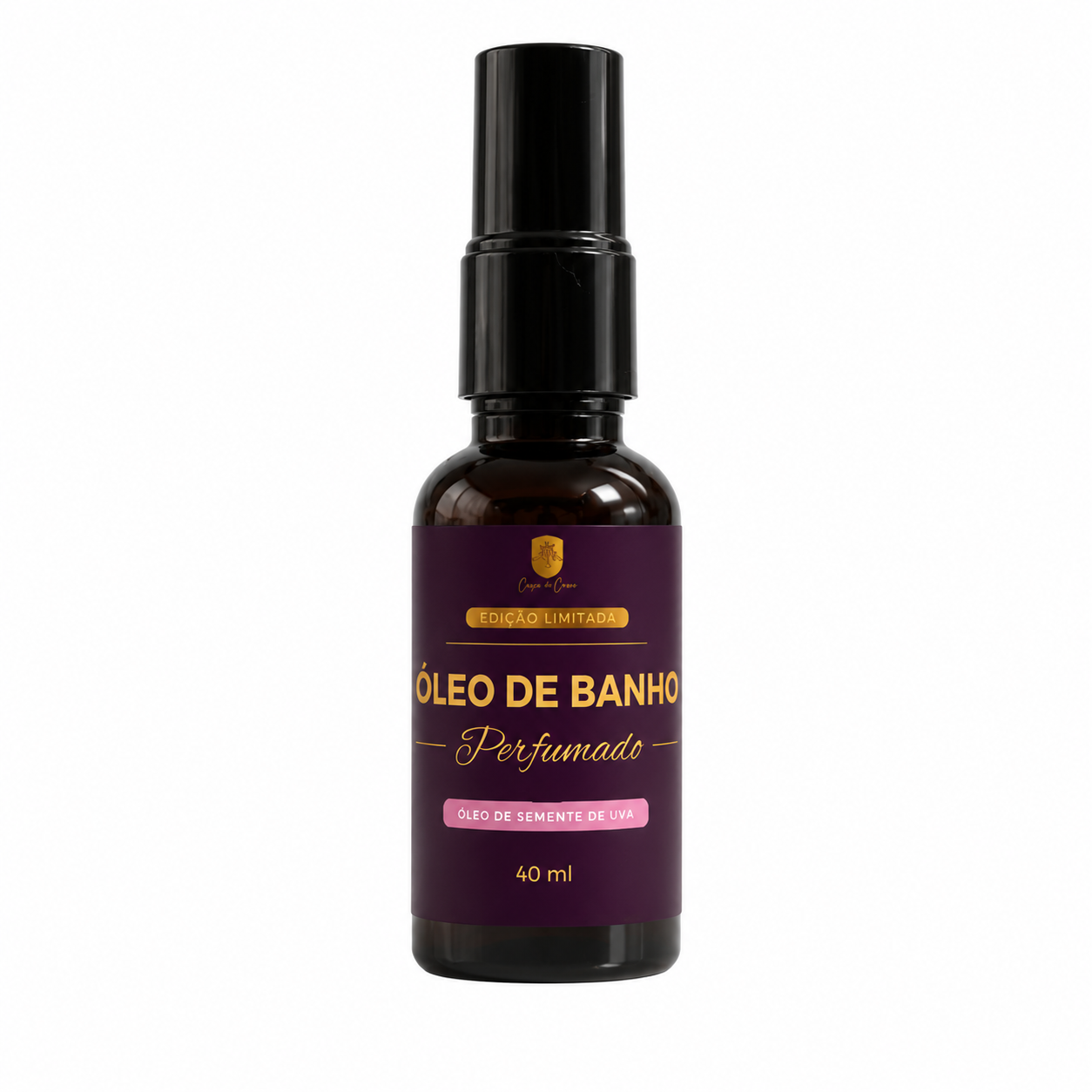 Óleo de Banho Perfumado Edição Limitada - Óleo de Semente de Uva 40ml