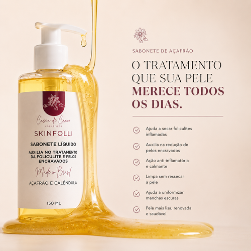 Kit SkinFolli – Fim da Foliculite, Pelos Encravados e Atrito