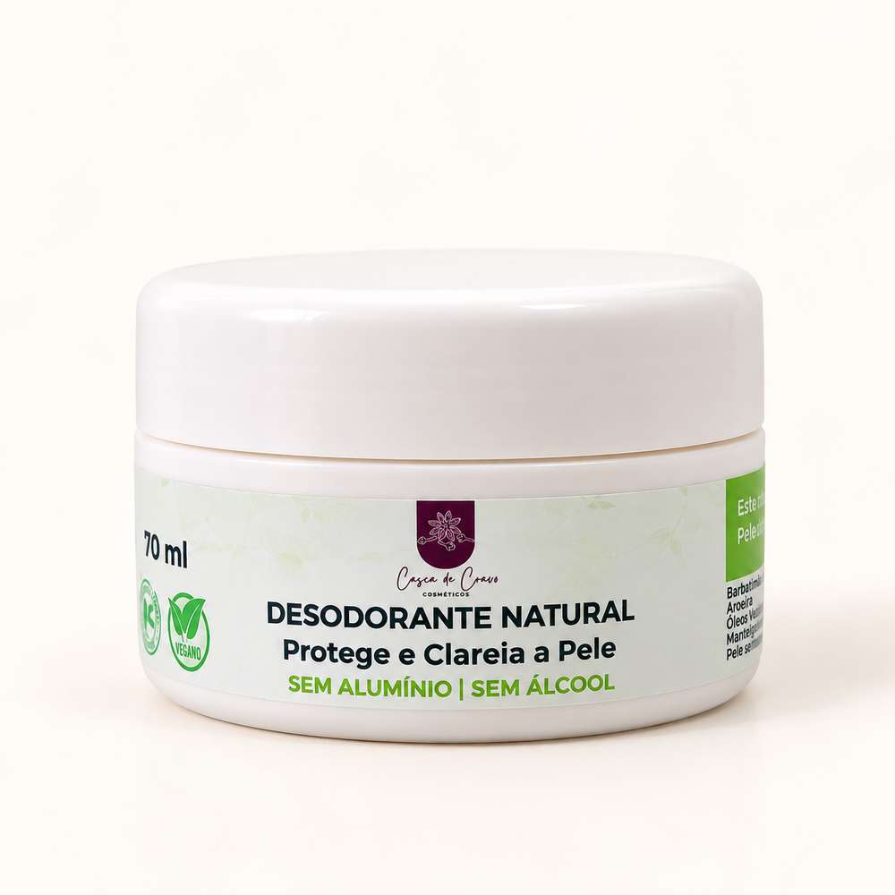 Desodorante Natural para Axilas com Niacinamida – 70 ml